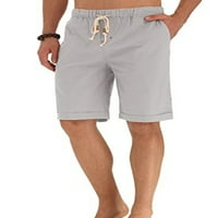 Frontwalk muški ljetni plaža kratke hlače casual izvlačenje elastičnog struka za vježbanje jogger salon bermudskih