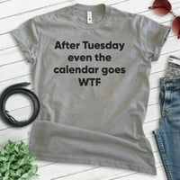 Nakon utorka, košulja se pojavljuje čak i na kalendaru, ženska muška košulja, kakva košulja, majica za radni dan