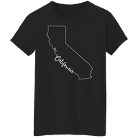 Grafička Amerika država Kalifornija SAD Golden State Ženska grafička majica