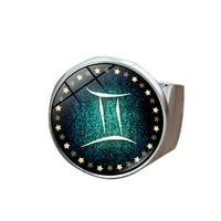 Prstenovi Svijetleći jedinstveni dizajn otvaranje podesivi prsten s dvanaest zviježđa dar