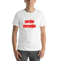 Centar menadžer Cali stil pamučne majice s kratkim rukavima prema nedefiniranim poklonima