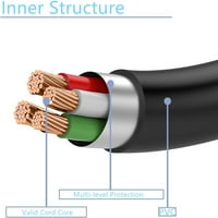 - Zamjena mrežnog adaptera 12VDC za 93-1201500 12VDC s komutacijom kabel za napajanje kabelski kabel za zidni