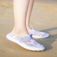 Rocomi dame začepljuju ljetne sandale plaže ženske lagane udobnosti casual cipele Brzo suho klizanje na mule purple