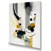 DesignArt Sažetak prijelaznih oblika I Canvas Wall Art