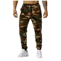 Muške hlače za muške sportske casual jogging hlače lagane planinarske Radne hlače vanjske hlače zelene boje za