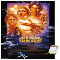 Ratovi zvijezda: Nova nada - zidni poster na jednom listu, 22.375 34