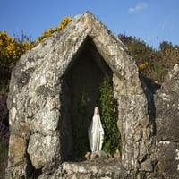 Špilja Djevice Marije; Karna, Okrug Goluei, Irska ispis plakata Peter Zeller Design Photo