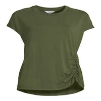 Time i TRU ženske bočne majice s kratkim rukavima, veličine xs-3xl