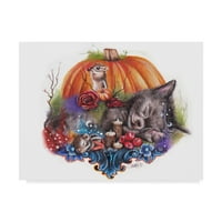 Zaštitni znak likovne umjetnosti sanjanje jeseni, platno, slika i ilustracija Sheene Pike
