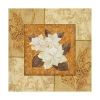 Zaštitni znak likovna umjetnost 'Magnolia beige' platno umjetnost Pabla Estebana