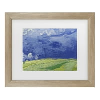Zaštitni znak likovne umjetnosti 'Wheatfields pod Thundercloudom' platno umjetnost Vincent van Gogh