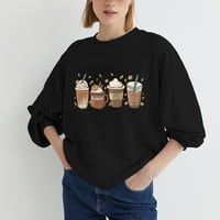 Ženske majice Rasprodaje ispod $ Plus Size za Noć vještica ženske Ležerne seksi modne pulovere s dugim rukavima
