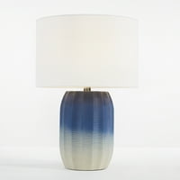 Adley u. Seaside Ombre stolna svjetiljka, plava bijela