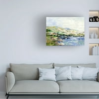 Ethan Harper 'Ljetna uvala I' Canvas Art