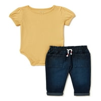 Ganimals bebi djevojčica kratki rukavi Mi & Match Outfit Paket Kid poklon kutija, 10 komada, veličina 0 3m-24m