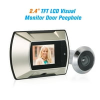 2.4 TFT LCD vizualni monitor vrata Peophole Bežični preglednik kamera Digitalni električni monitor na vratima