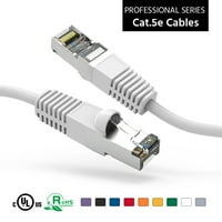 Oklopljeni mrežni kabel od 0,5 Stopa, bijeli, pakiran