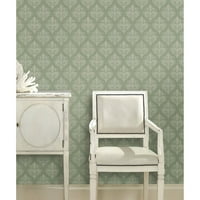 Beacon House Florence Cream Ogee Damask Pozadina