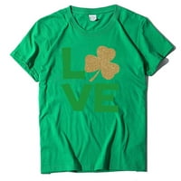 Dan St.Patricks -a smiješni majica St Pat's Paddy Green Slatki okrugli vrat za žene