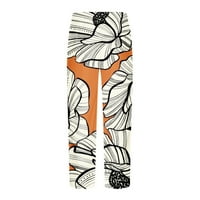Muške ljetne hlače za plažu s havajskim printom široke široke hlače s elastičnim strukom, Ležerne udobne dnevne