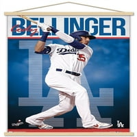 Los Angeles Dodgers - plakat Cody Bellinger Wall s magnetskim okvirom, 22.375 34