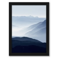 AmericanFlat Nordic Magla fotografija Tanya Shumkina Black Frame Wall Art