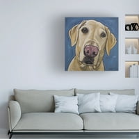 Hippie Hound Studios 'Yellow Lab Maggie' Canvas Art