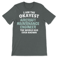 Smiješna majica inženjera za održavanje zrakoplova - Ja sam Okad