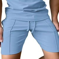 Donje rublje za muškarce s elastičnim strukom, kratke hlače za plažu s visokim strukom, jednobojne mini hlače