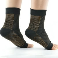 Nove udobne ženske kompresijske čarape protiv umora stopala, elastične Muške čarape s rukavima, Božićni pokloni