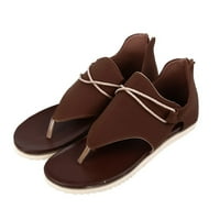 sandale; ženske ljetne cipele sa šiljastim prstima s patentnim zatvaračem; ženske Ležerne ravne cipele za plažu;
