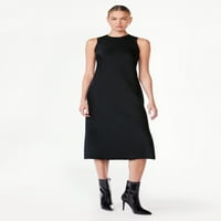 Scoop Women's Glevels bez satenskog midi-haljina, veličine xs-xxl