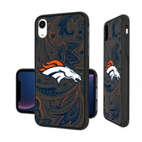 Denver Broncos iPhone paisley dizajn kvrga futrola