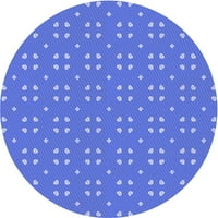 Ahgly Company zatvoreni okrugli uzorak nebeska plava haljina plave prostirke, 7 'krug