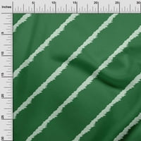 Oneoone pamuk kambric zelena tkanina pruga za prešivanje pričvršćivanje tkanine za šivanje po dvorištu široko