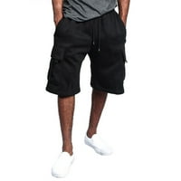 Teretne hlače u muškom novom stilu pamučni kombinezon s više džepova kratke hlače modne hlače obiteljski pokloni