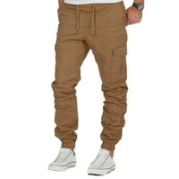 Teretne kratke hlače za muškarce hlače sezonske jednobojne hlače za slobodno vrijeme s više džepova Muške hlače