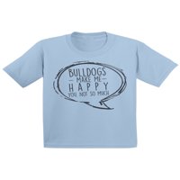 Majica s natpisom buldozi me čine sretnom za malu djecu s natpisom buldozi me čine sretnom