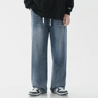 Muške jesenske / zimske Ležerne hlače sportske hlače s džepom Modne duge hlače