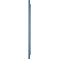 Ekena Millwork 15 W 66 H TRUE FIT PVC Horizontalni sloj Moderni stil Fiksni nosač, Sojourn Blue