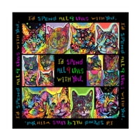 Dean Russo 'Catamat 3' Canvas Art