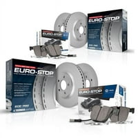 SUPET zaustavljanje prednjeg i stražnjeg euro-stop ECE-R certificiranih kočnica i rotora kompleta ESK4104