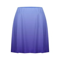 Teniska suknja za žene Flowy Print Pleade Kratke suknje Atletski golf Skorts trčanje Sportske suknje za vježbanje