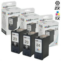 Kompatibilni Lexmark 18C crni i 18C set boja u patronima za X3530, X3550, X4530, X4550, Z i Z1420