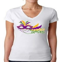 Majica za žene, majice za zabave, karnevalska maska, karnevalska majica s izrezom u obliku slova A, nova zabava