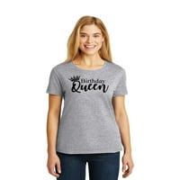 Majice s natpisom Ženska majica s Kraljičinom krunom za rođendan