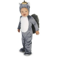 Siva vjeverica kostima za Halloween, veličina 3T-4T