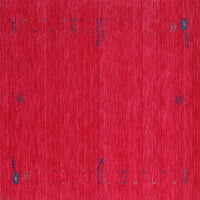 Moderne crvene apstraktne prostirke za prostore tvrtke, 6' 9'