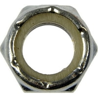 Matice za zaključavanje od najlonskog prstena od 251-mm-razreda 2 - Veličina navoja 3 8 inča od 50