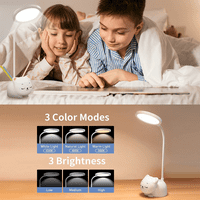 Slatki načini osvjetljenja svjetiljke, LED dječja stolna lampica kontrola dodira, 360 ° prekidač za dodir, proučavanje